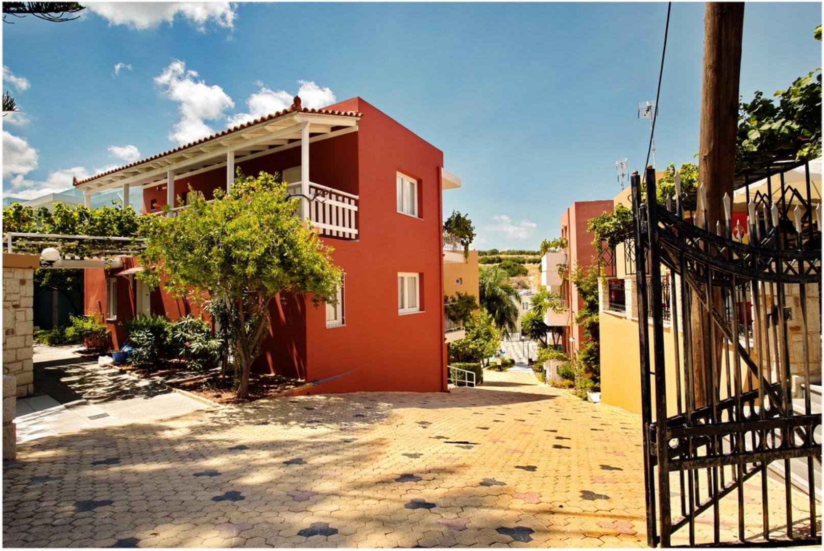 Bellos Hotel Apartments Limenas Chersonisou Exterior foto