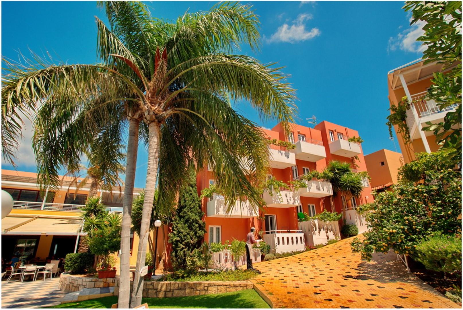 Bellos Hotel Apartments Limenas Chersonisou Exterior foto