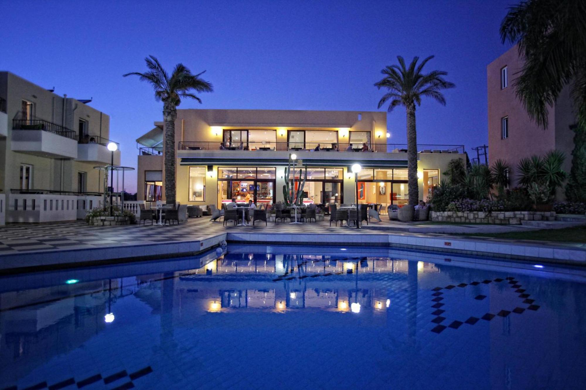 Bellos Hotel Apartments Limenas Chersonisou Exterior foto