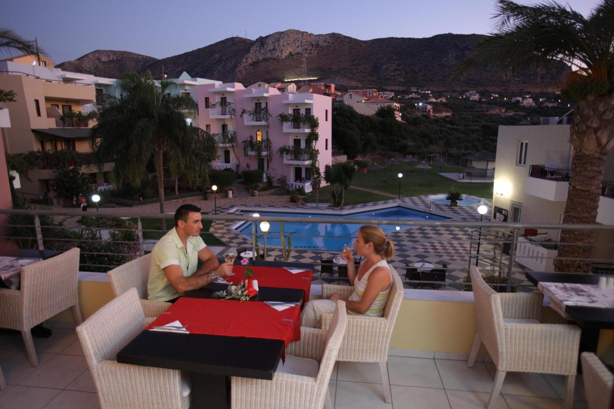 Bellos Hotel Apartments Limenas Chersonisou Exterior foto
