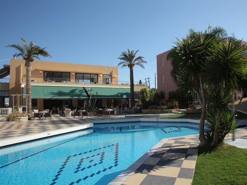Bellos Hotel Apartments Limenas Chersonisou Exterior foto