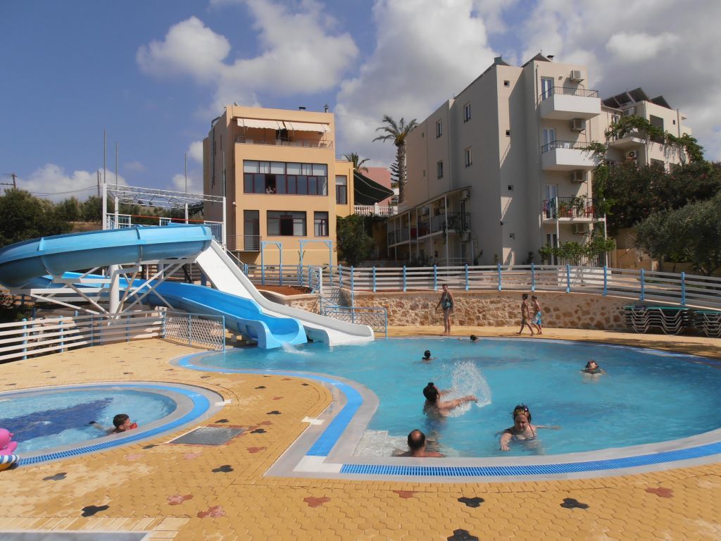 Bellos Hotel Apartments Limenas Chersonisou Exterior foto