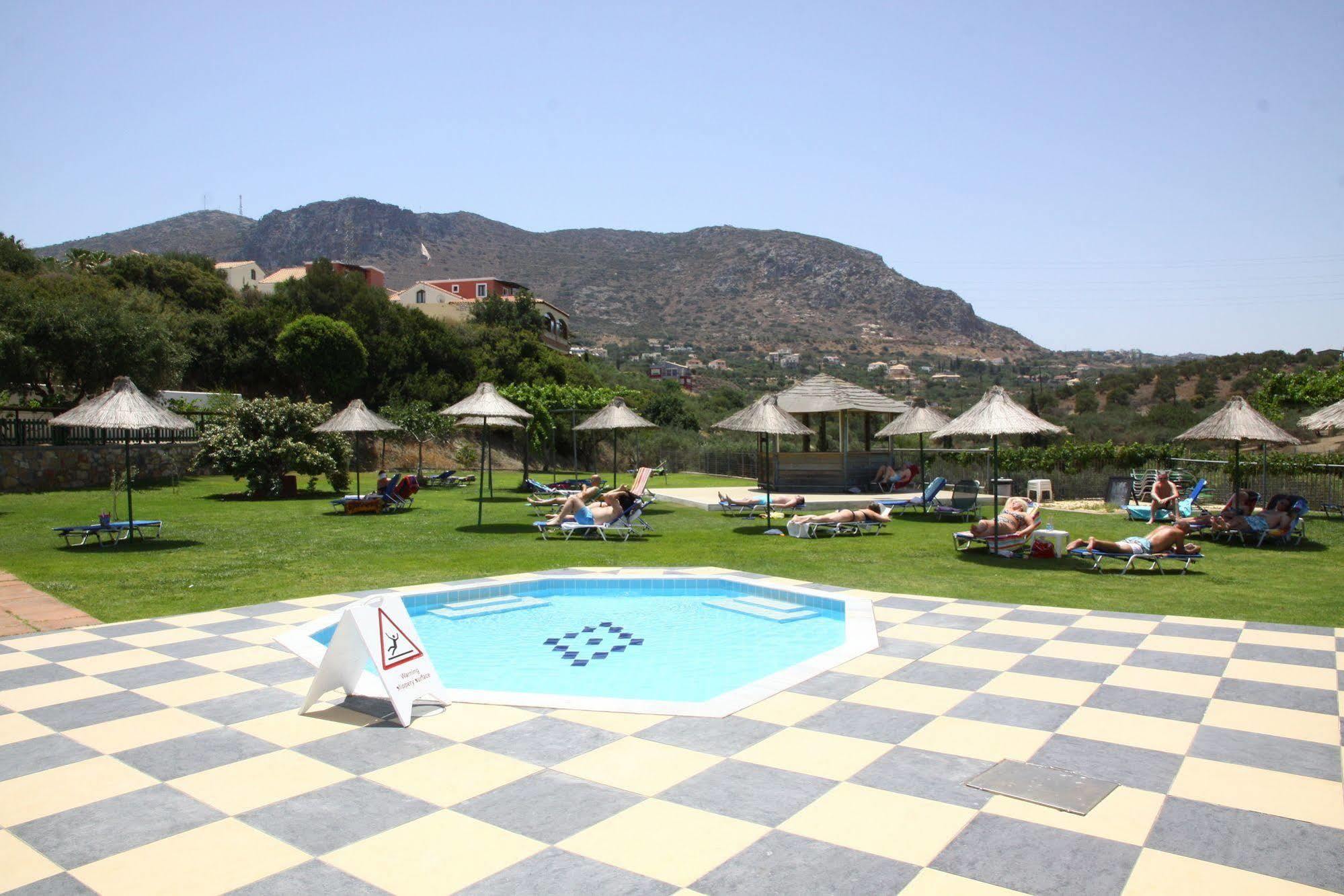 Bellos Hotel Apartments Limenas Chersonisou Exterior foto